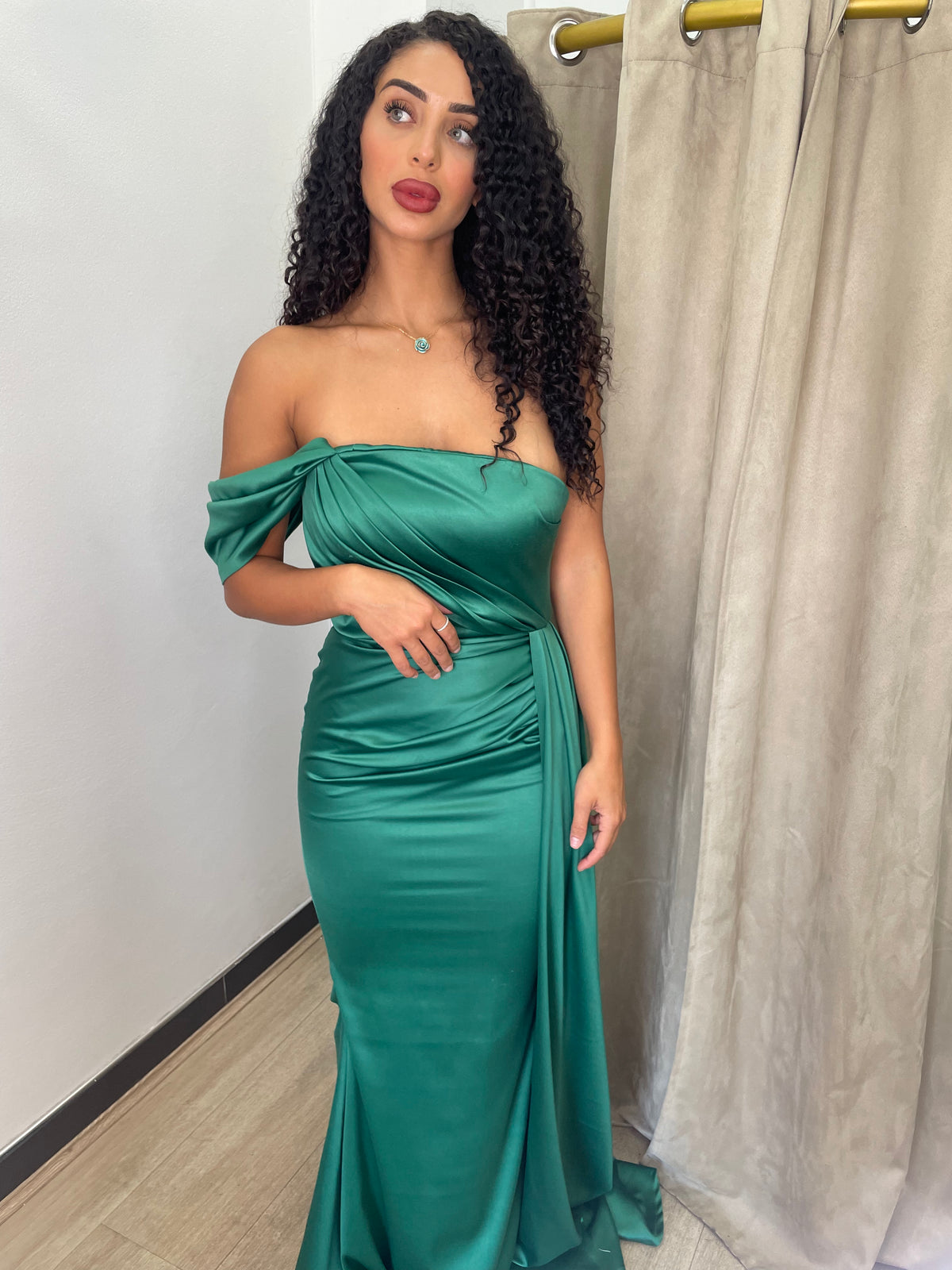 Lizzy Emerald Green Gown