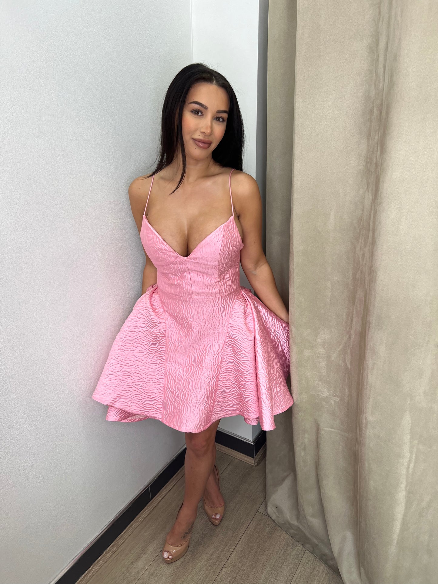 Eliya The Label Mirabella Mini Dress – Pink