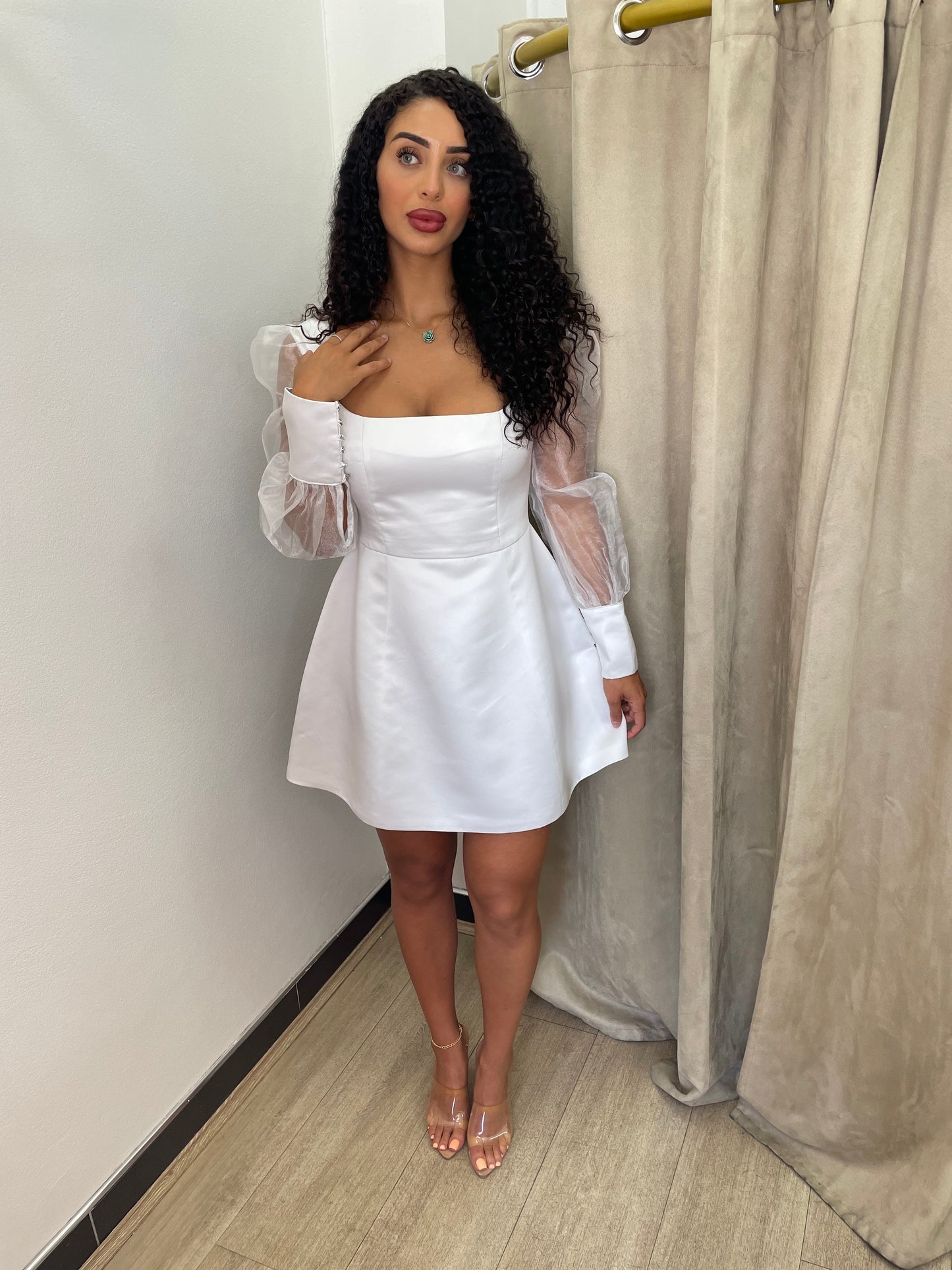 Sbs Chloe Mini Dress – White
