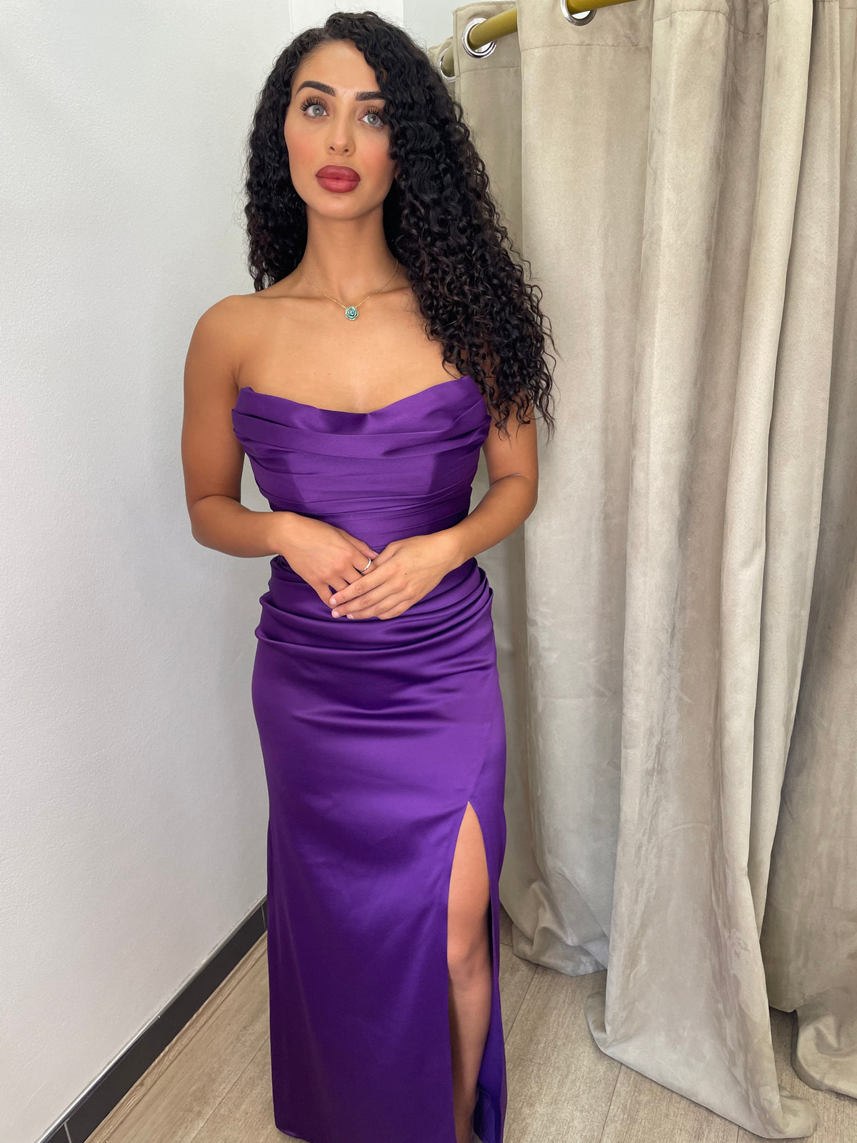 May Purple Gown