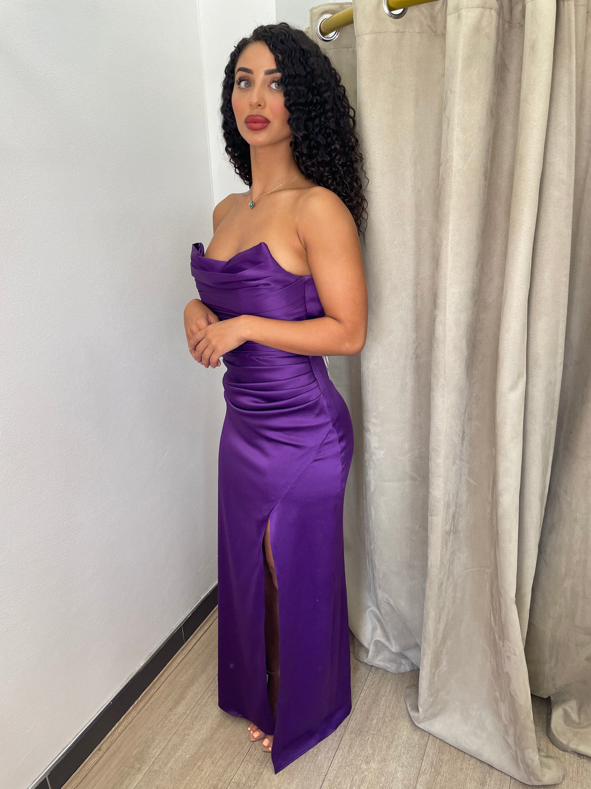 May Purple Gown