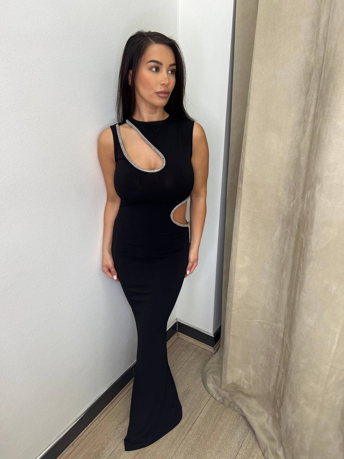 Ivona Skelo Black Vivia Dress