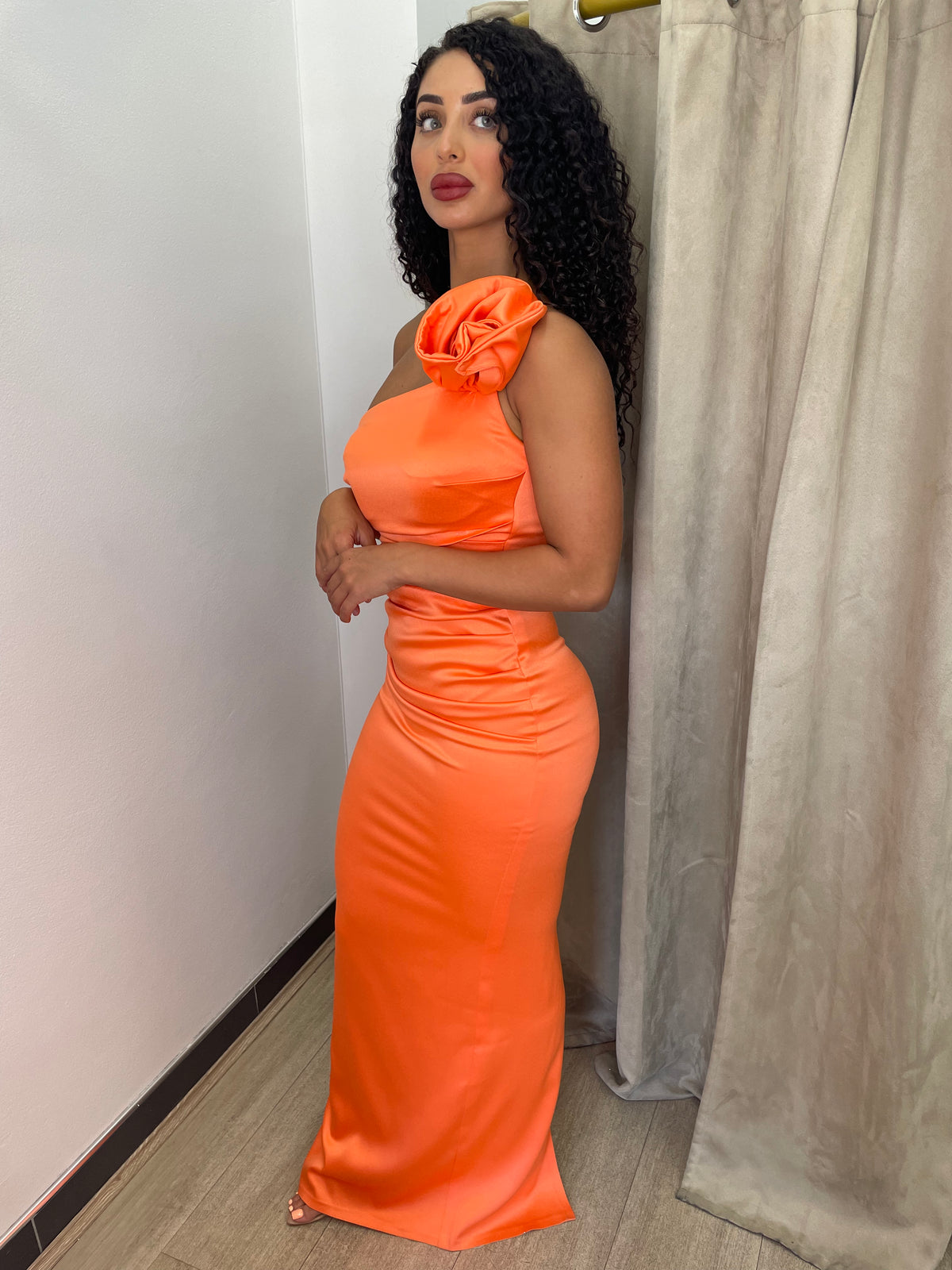 Rosie Orange Gown