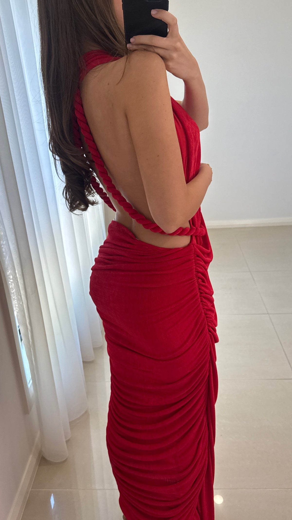 BBX Londres Gown - Strawberry Red