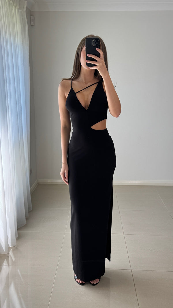 Effie Kats Jamu Gown - Black