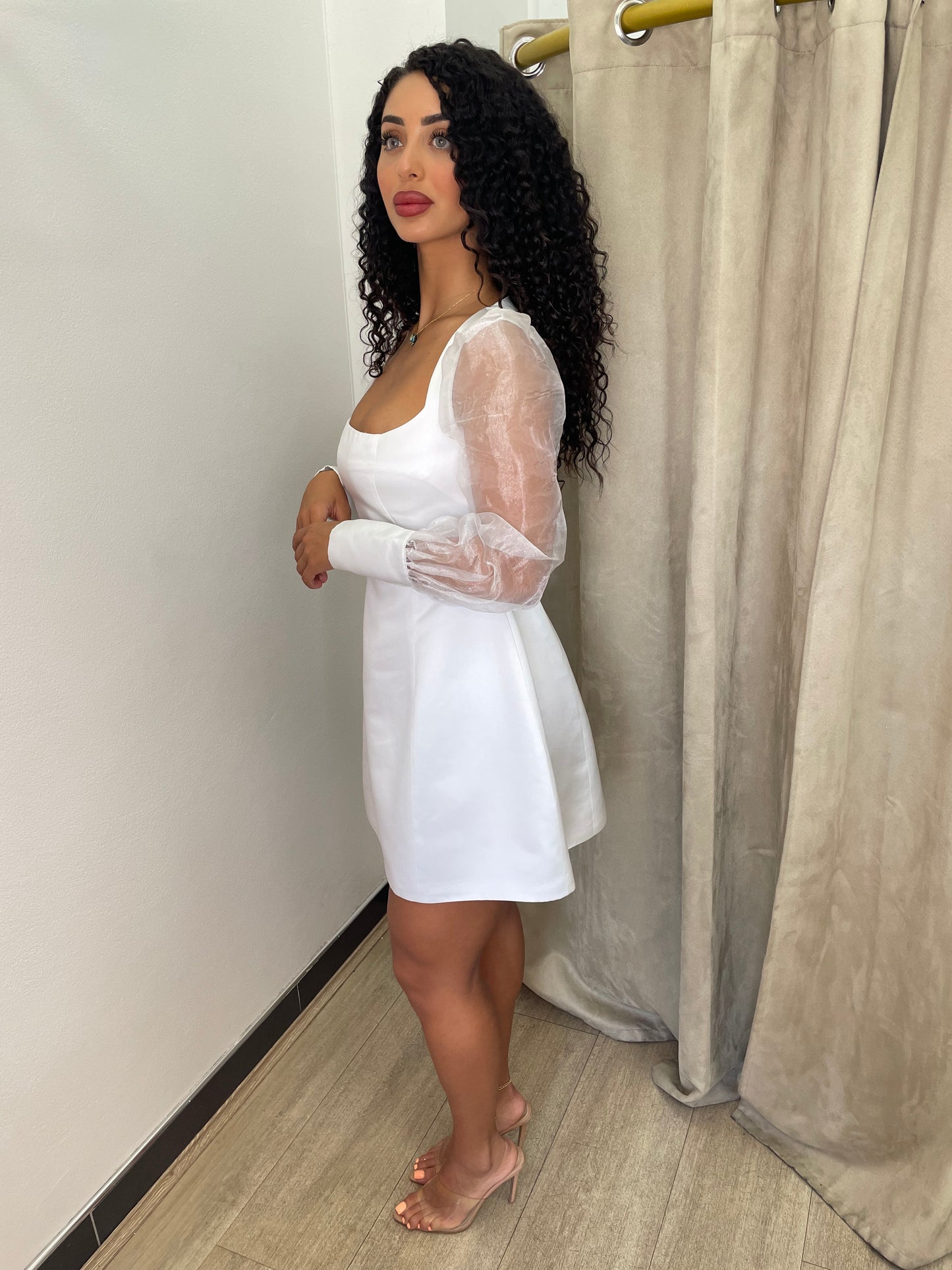 Sbs Chloe Mini Dress – White