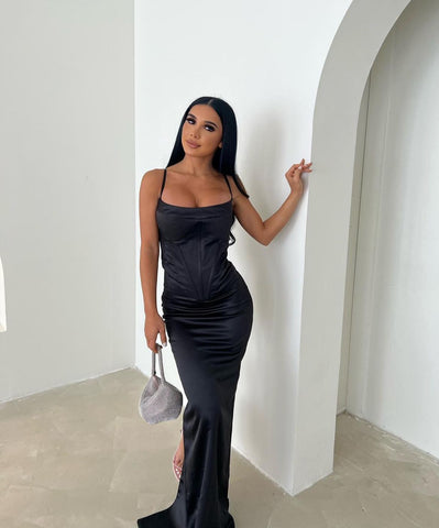Dani Black Gown