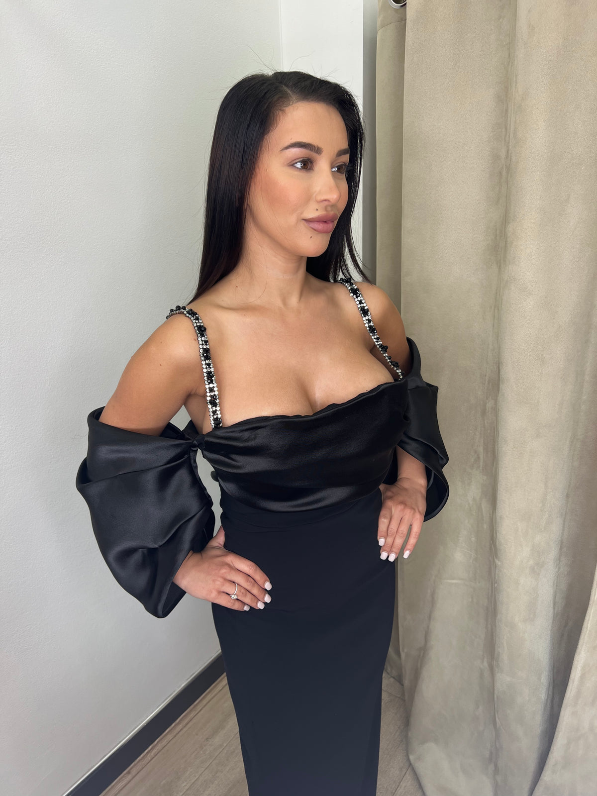 Leyla Black Gown