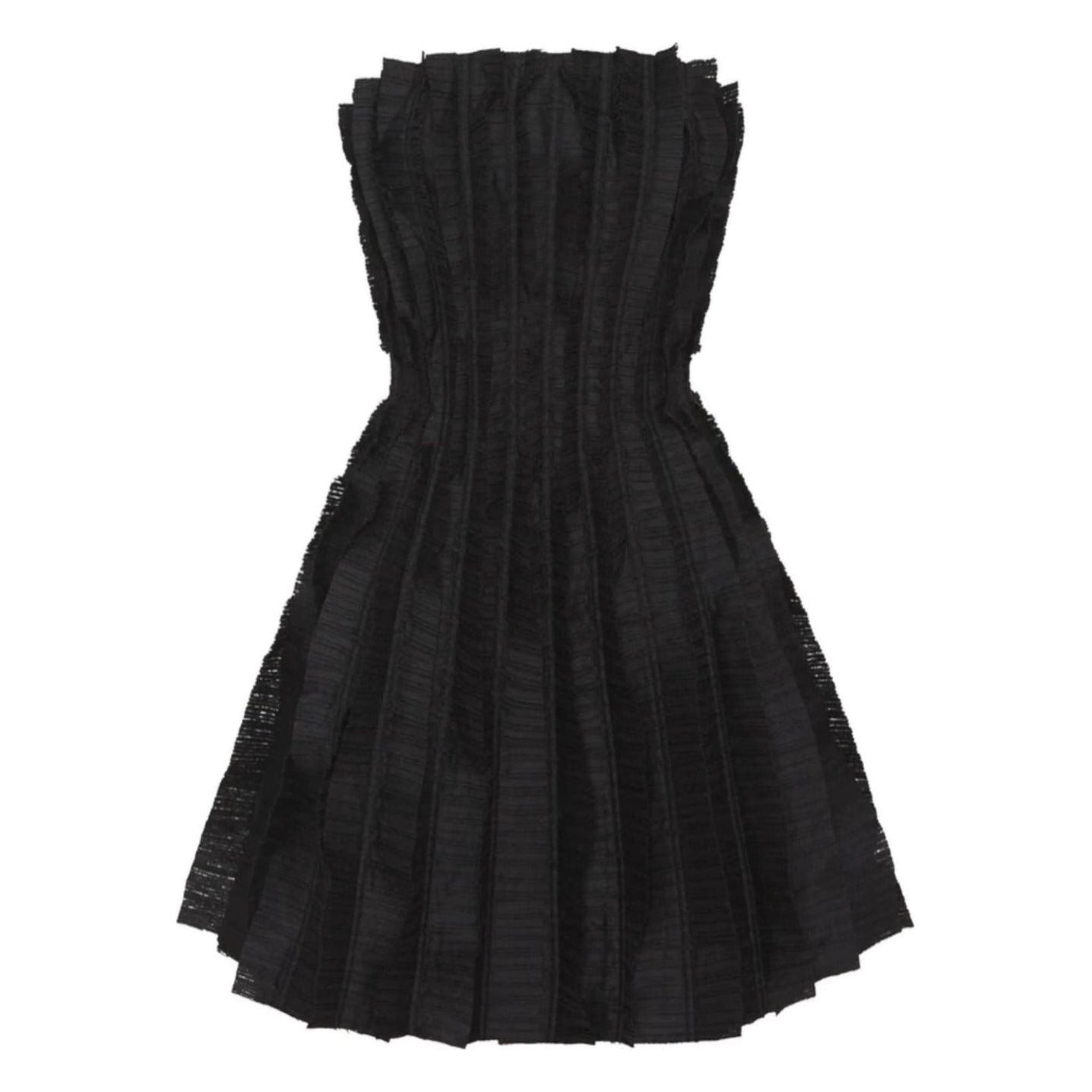 Aje Hybrid Sleeveless Mini Dress - Black