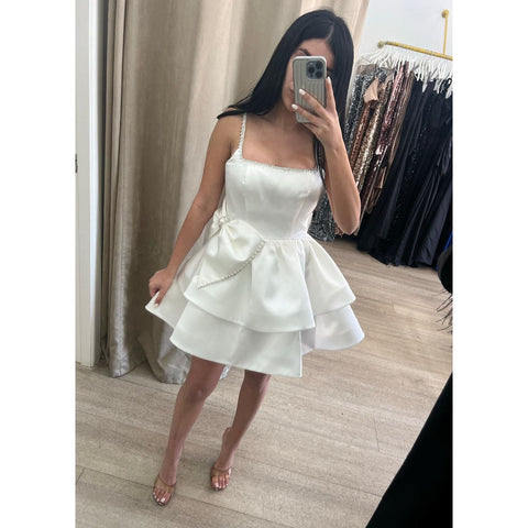 Fay White Mini Dress