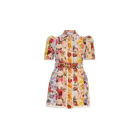 Zimmermann Wonderland Floral Mini Dress
