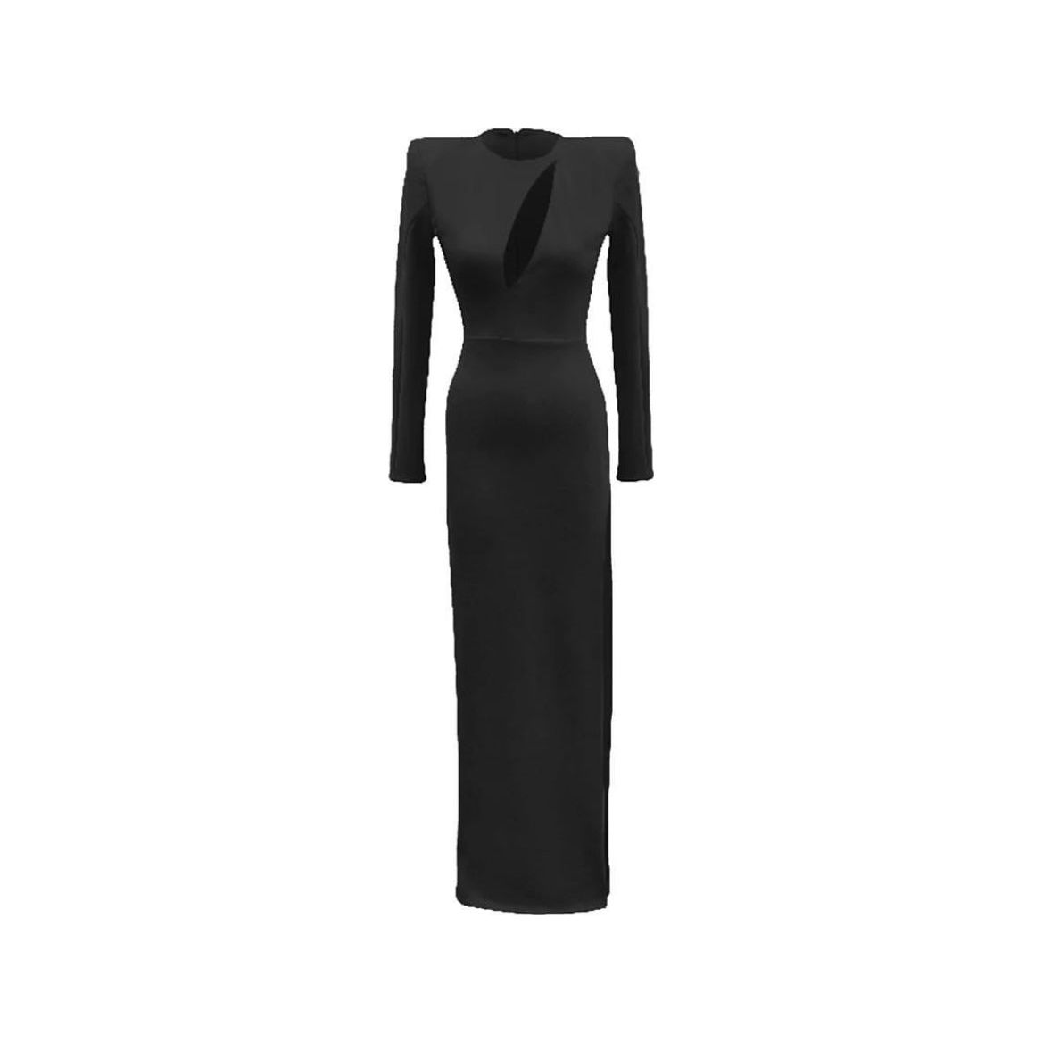 Meraki Alex Keyhole Dress - Black