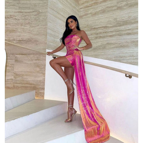 Nadine Merabi Pink Phoebe Set