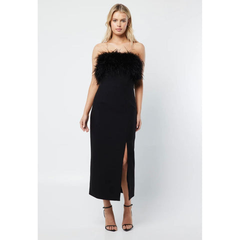 Mossman Black Night Shift Dress